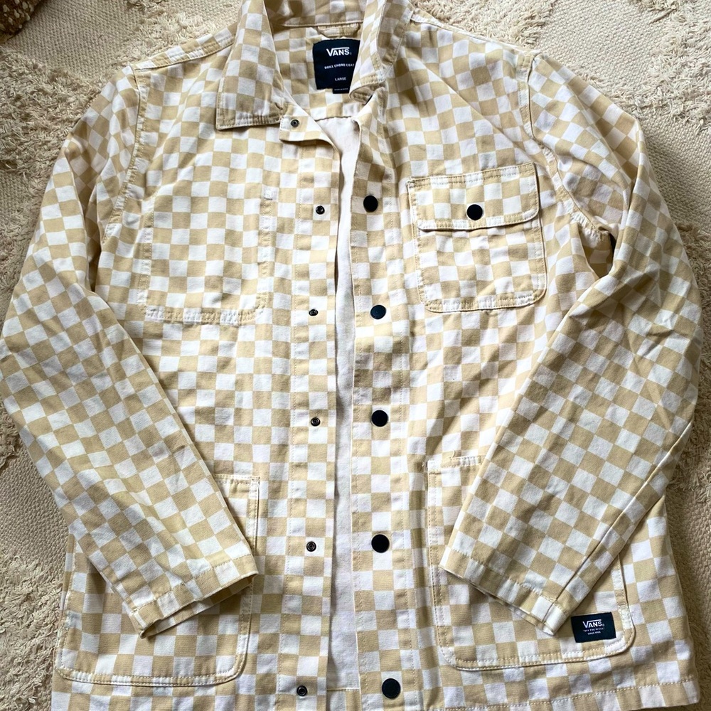 Vans checkered jacket